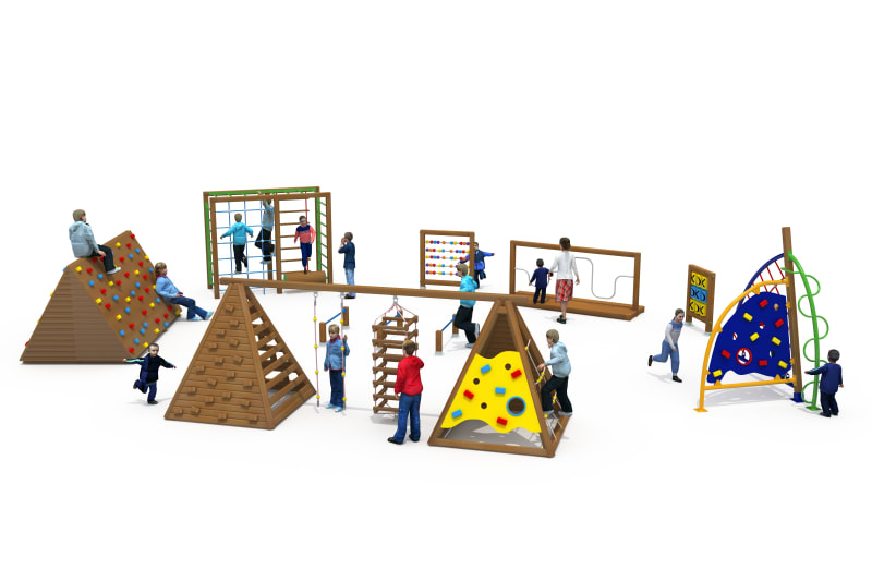 Halatlı Tırmanma B-PTR-200 PTR-201 | Parkur ve Halatlı Tırmanma Oyun Grupları | Erse Kent Mobilyaları